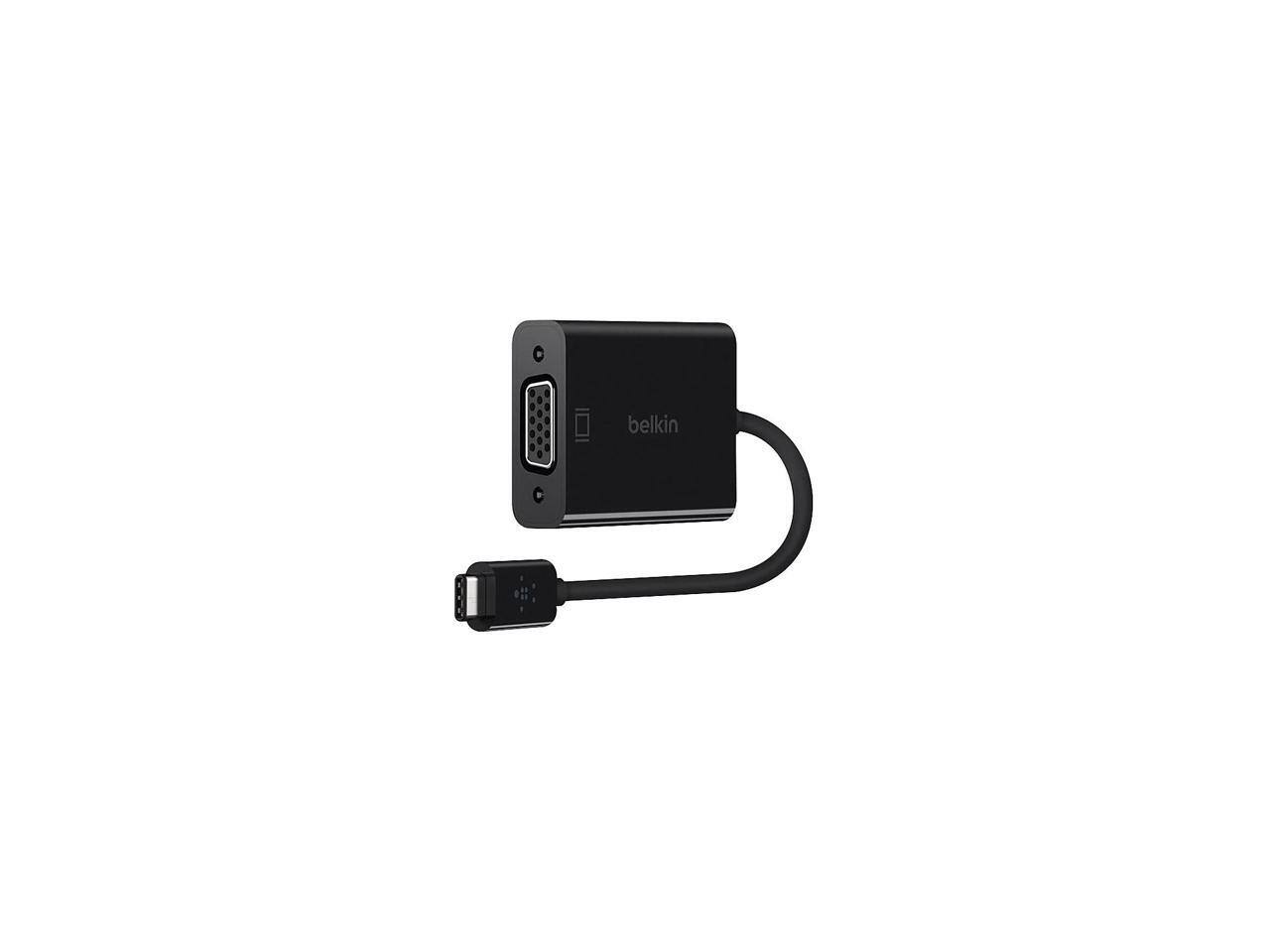 Alt View 9. Belkin - Belkin Usb-C To Vga Adapter ( Usb Type-C - Black.
