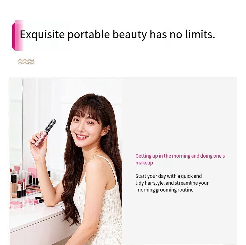 Exquisite portable beauty has no limits.

Getting up in the morning and doing one's makeup

Start your day with a quick and tidy hairstyle, and streamline your morning grooming routine.