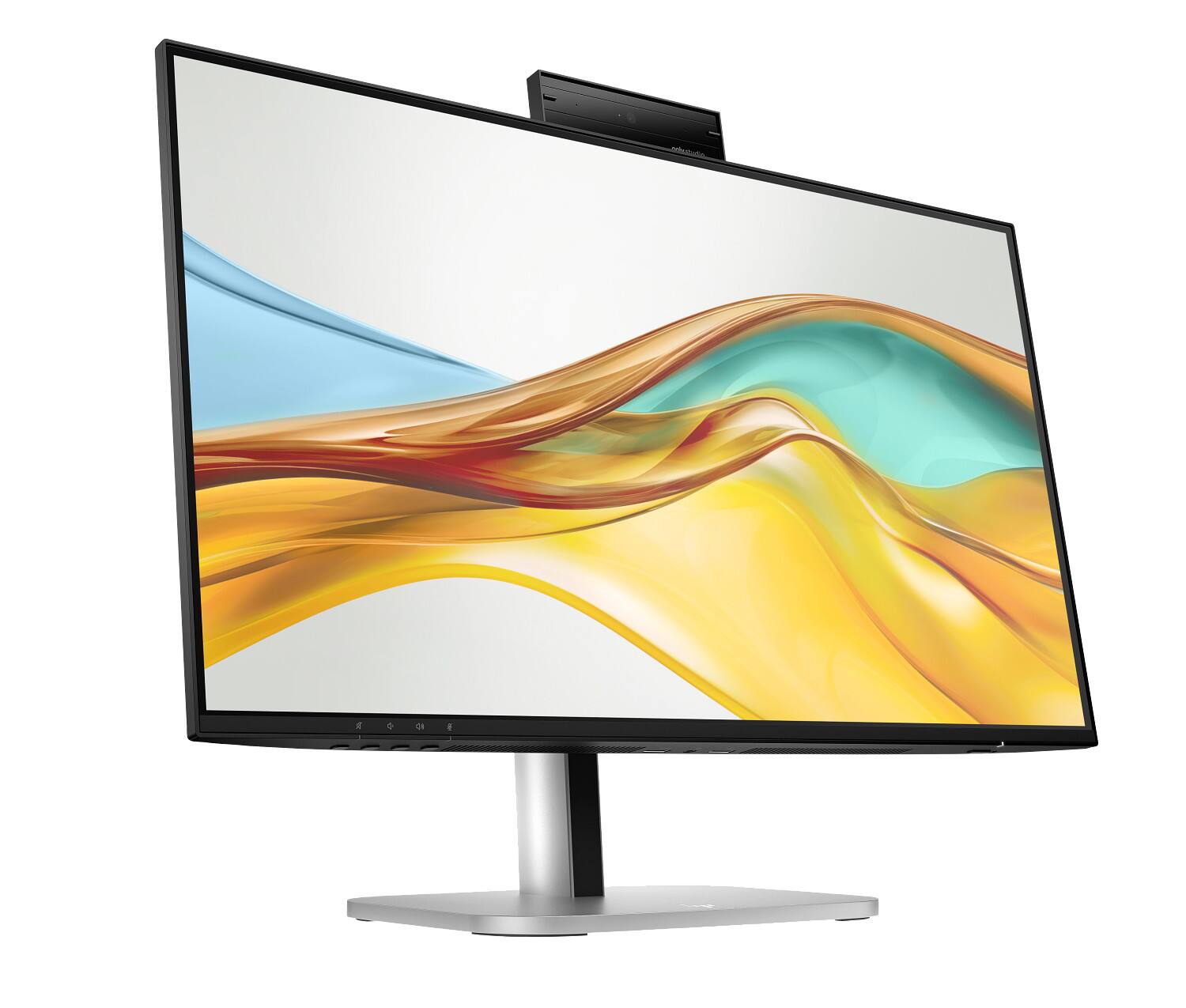 Alt View 1. HP - HP Series 5 Pro 524pm 24" FHD IPS Monitor, Anti-Glare, HDMI (9E0G9UT#ABA) 2 Pack w/DKZ Hub & Ergoflexy Dual Mount Arm - Black/Silver.