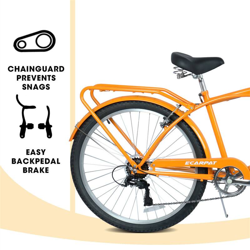 CHAINGUARD PREVENTS SNAGS  
EASY BACKPEDAL BRAKE  
ECARPAT