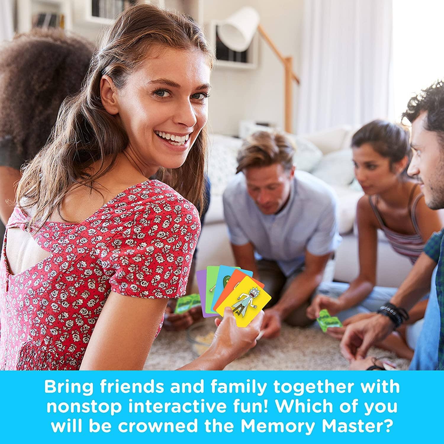 Bring friends and family together with nonstop interactive fun! Which of you will be crowned the Memory Master?