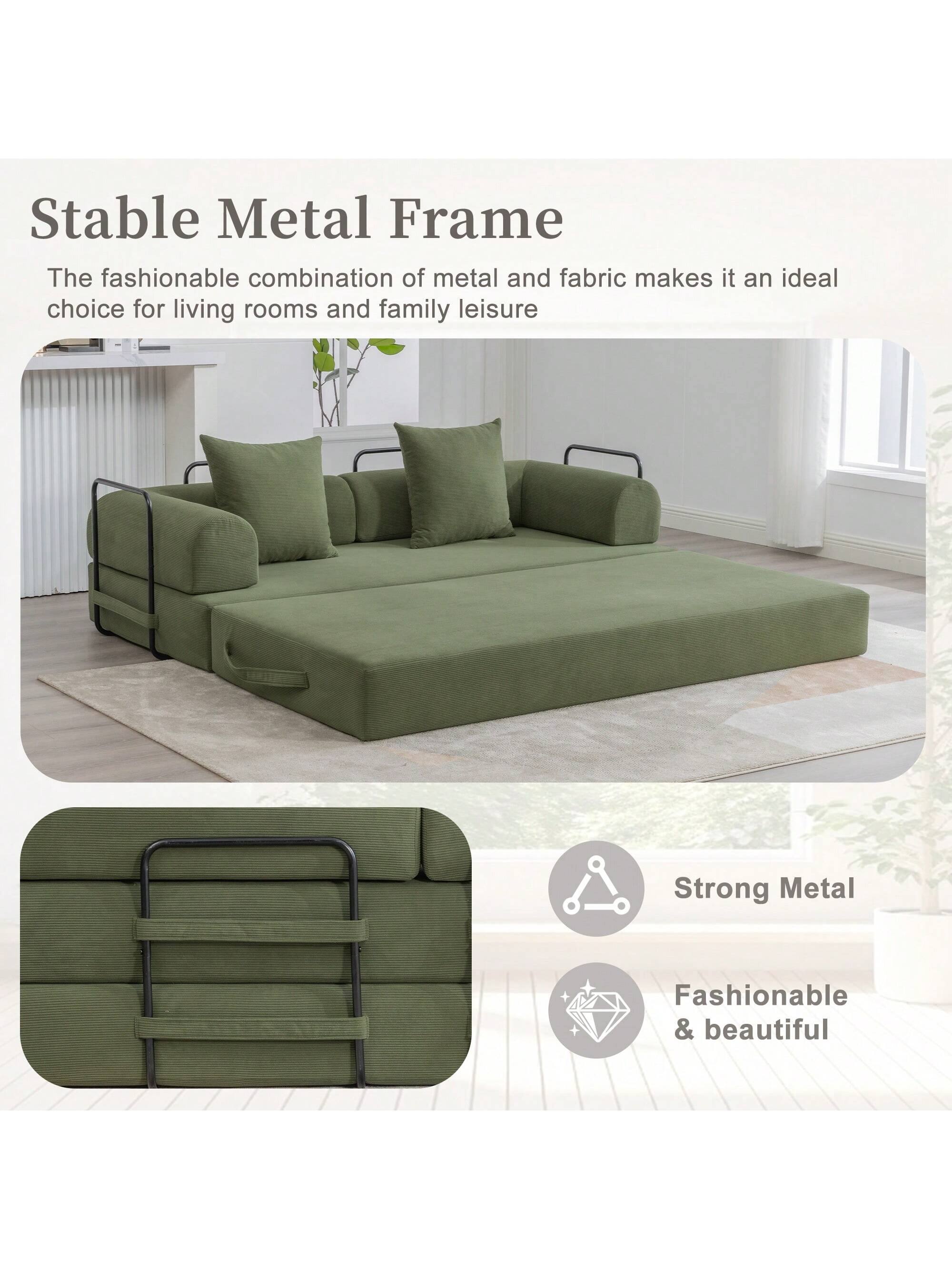 Stable Metal Frame

The fashionable combination of metal and fabric makes it an ideal choice for living rooms and family leisure.

Strong Metal

Fashionable & beautiful