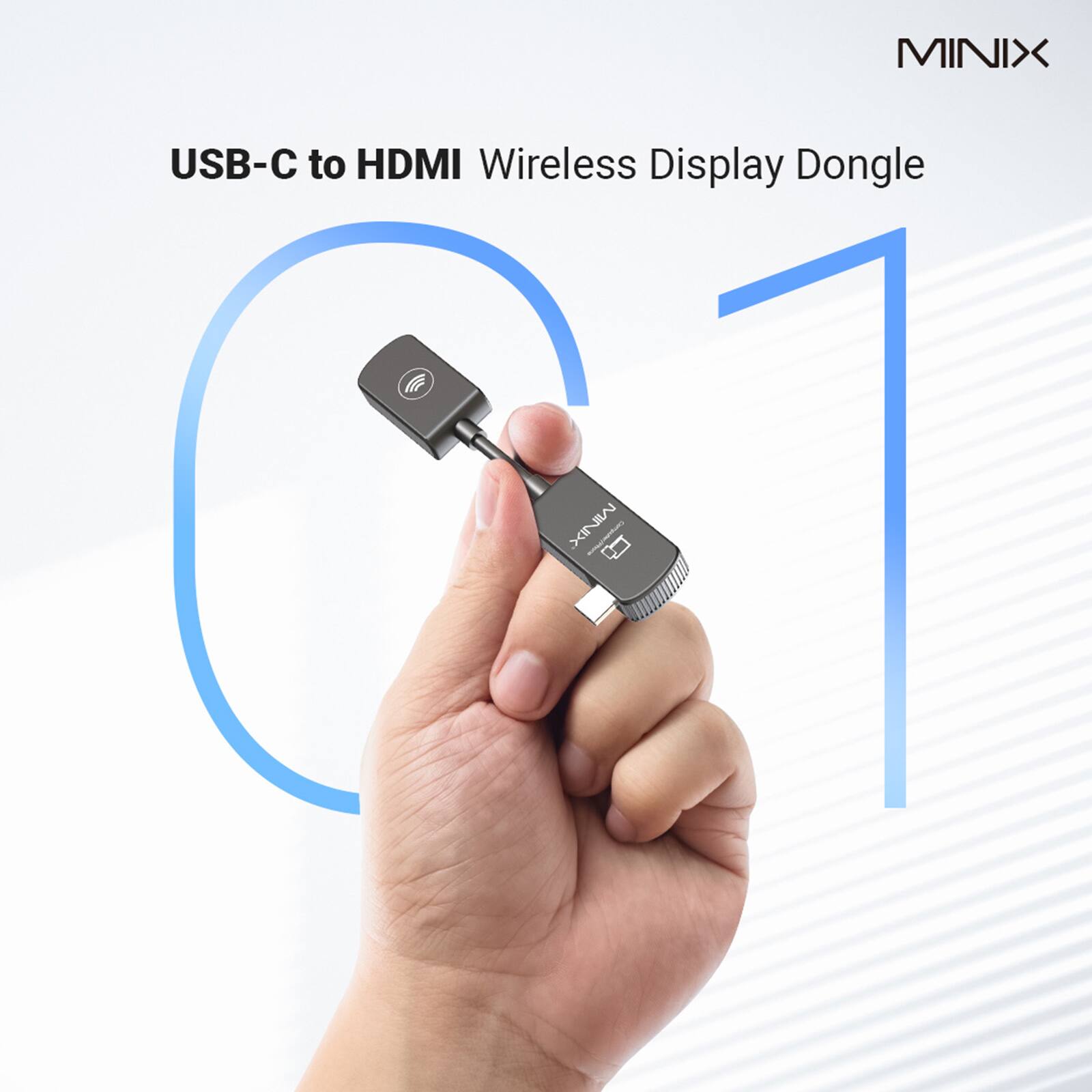 MINIX USB-C to HDMI Wireless Display Dongle (i MINIX mmtun)