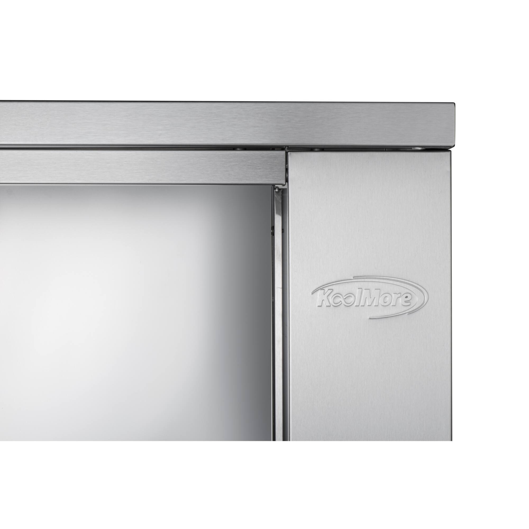 Back. Koolmore - 32 in. Outdoor Cabinet Kitchen for Refrigerator in Stainless-Steel (KM-OKS-UCRCAB) - Stainless Steel.