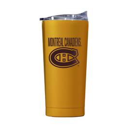 Logo Brands - Montreal Canadiens 20oz. Fashion Color Powdercoat Tumbler - Tan