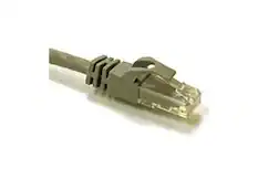 Front. C2G - Cables To Go 27131 3 Feet Cat6 Patch Cable - 1 x RJ-45 Male/Male - Gray - Gray.