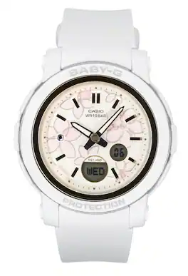 Casio - Baby-G Analog Digital Plastic Strap Dial Quartz BGA-290FL-7A 100M Women's Watch - Multicolor