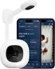 Nanit Pro Smart Baby Monitor & Wall Mount - White