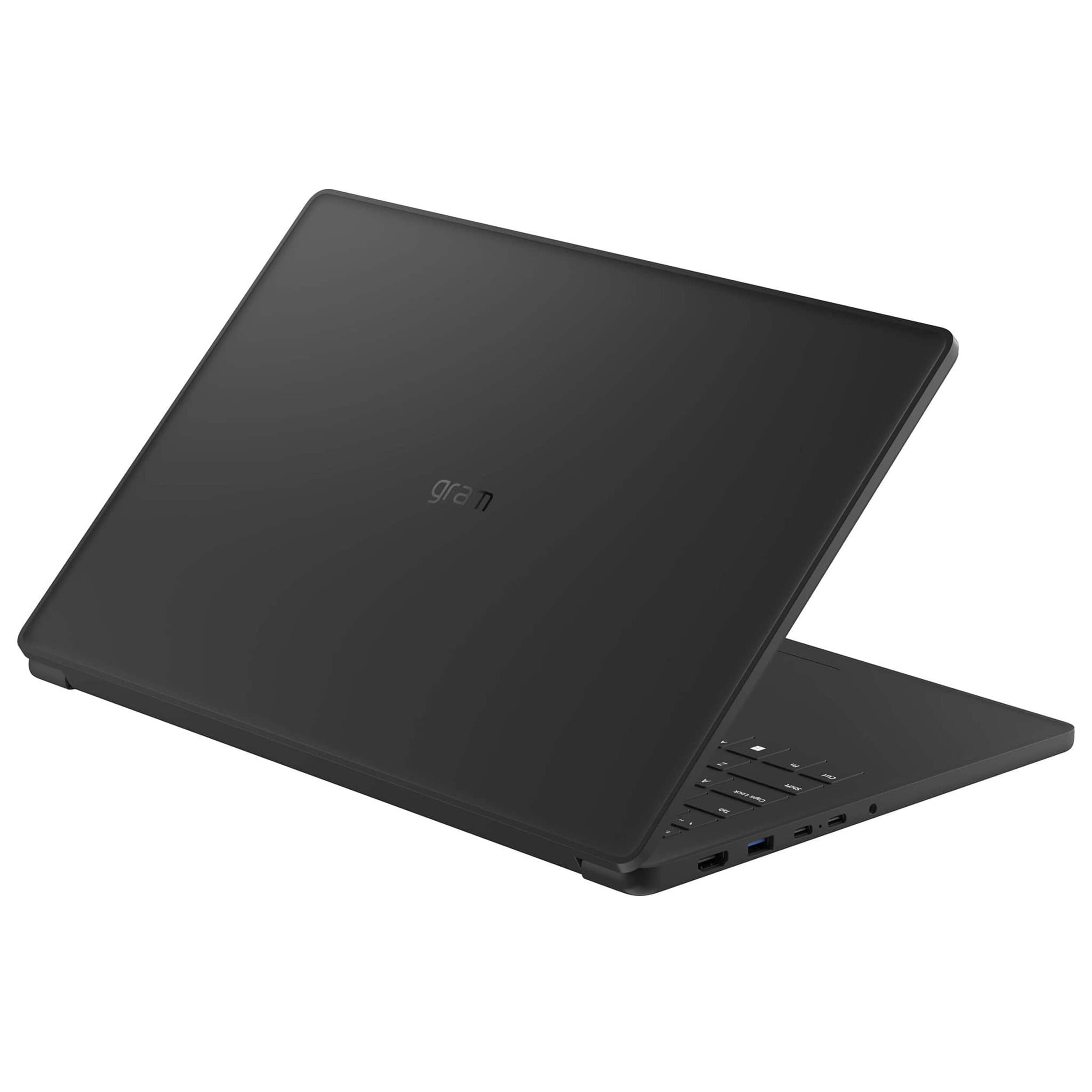 Alt View 7. LG - gram Book 15.6" Touch-Screen Laptop FHD Intel Core Ultra 5 115U Processor with 32GB RAM - 2TB SSD - Titan Black.