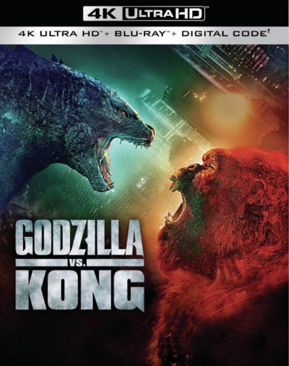 Godzilla Vs. Kong   - 4K Blu-Ray [Standard] [4K Ultra HD Blu-ray]