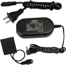 HQRP - AC Adapter for Canon ACK-DC90 NB-11L PowerShot SX420 is, ELPH 190 is, A2300, A2400 is, A2500, A2600 A3400 is Camera