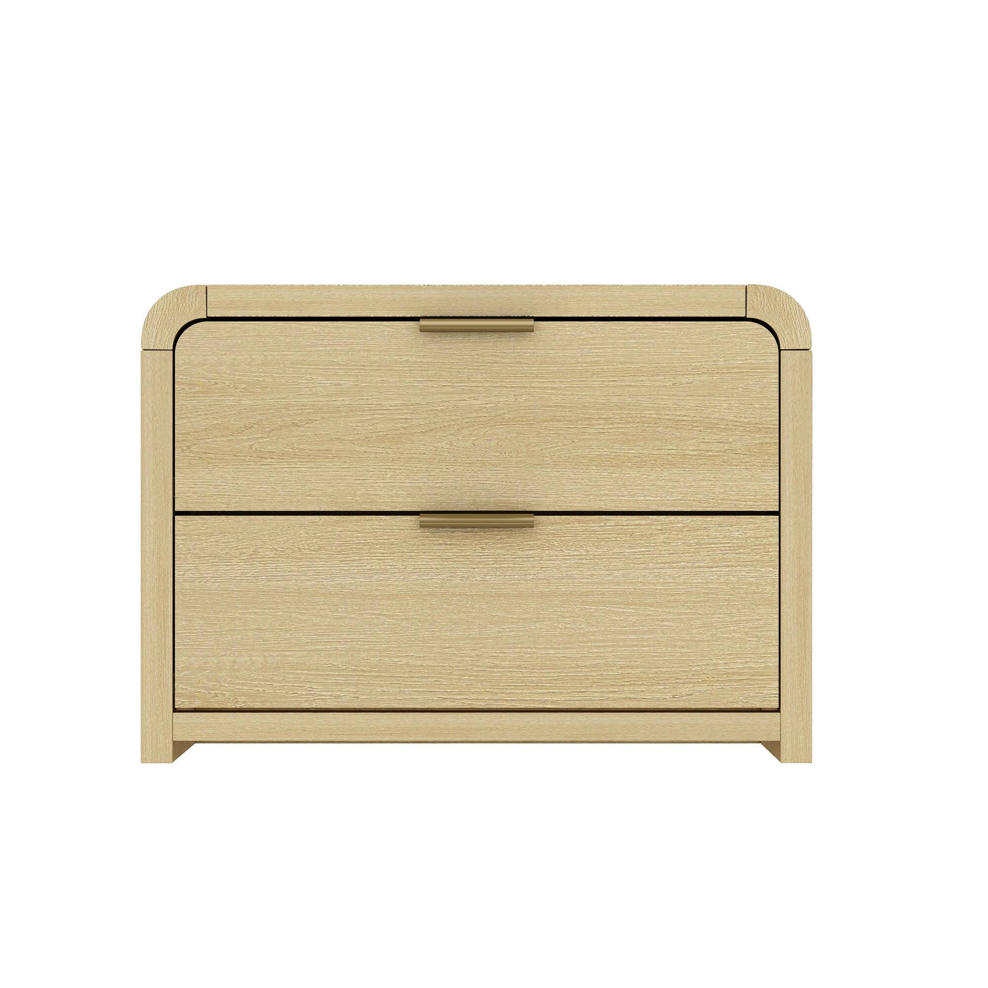 Natural Oak and Gold