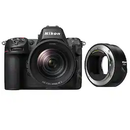 Bundle - Nikon - Z8 Mirrorless Camera w/NIKKOR Z 24-120mm f/4 S Lens FTZ II Adapter