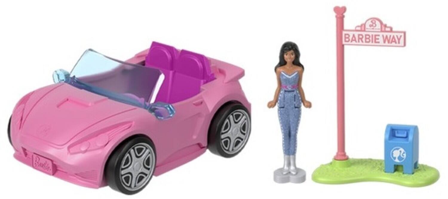 Mattel Barbie Mini Barbieland Pack Doll Vehicle Set