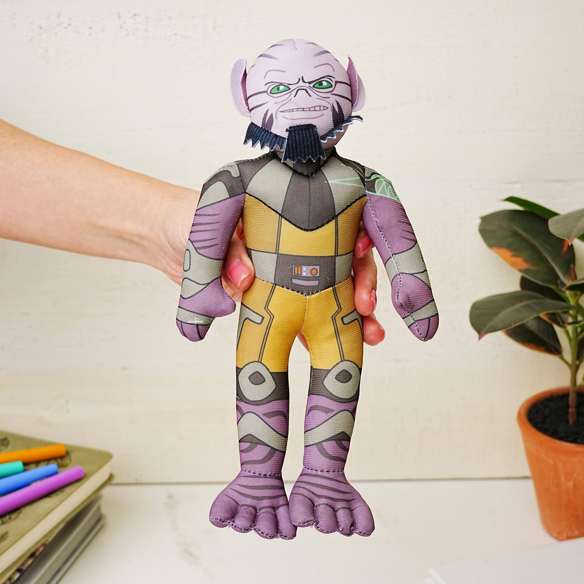Alt View 2. Comic Images - Comic Images Star Wars Rebels Zeb Orrelios Plush - Multi-Color.