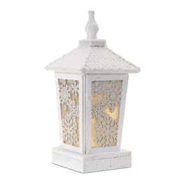 BreeBe - LED Winter Lantern 16.5"H - White