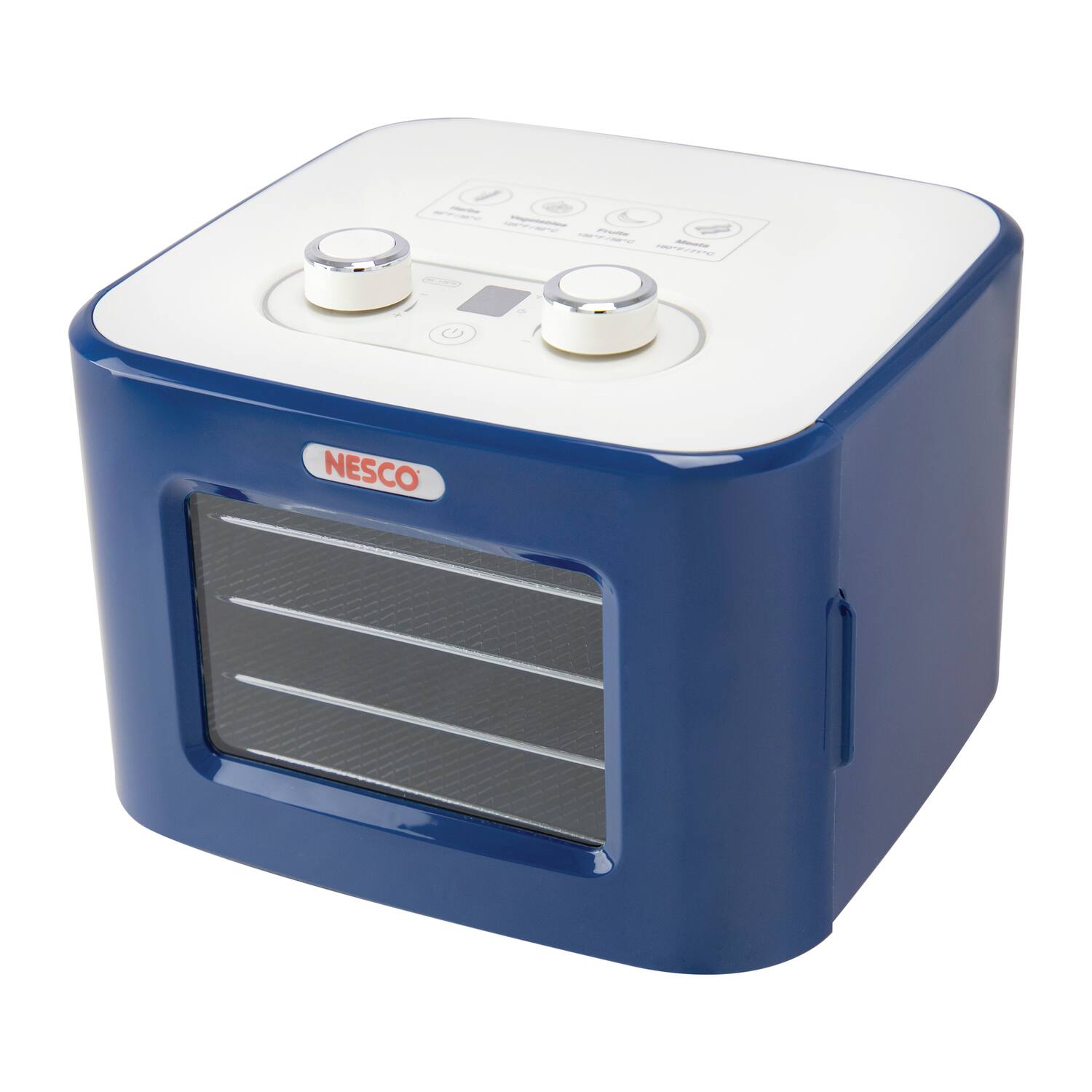 Alt View 4. Nesco - 400-Watt Snackmaster Jr. Dehydrator - Blue.