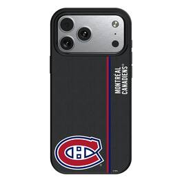Keyscaper - NHL - Montreal Canadiens Sidebar Magnetic iPhone Case - 15 - Black