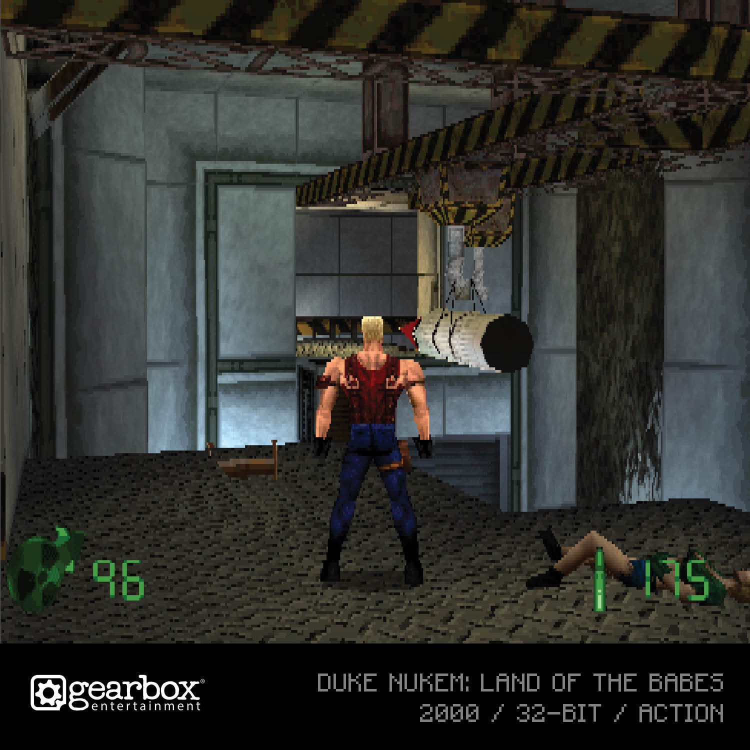96 135 gearbox entertainment DUKE NUKEM: LAND OF THE BABES 2000 / 32-BIT / ACTION
