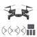 Front. Ryze Tech - Tello Boost Combo Quadcopter - White And Black.