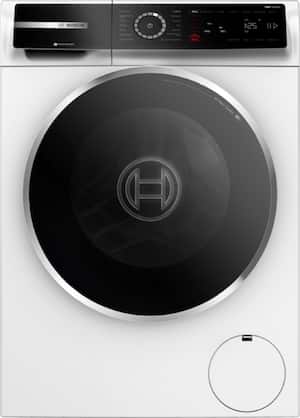 Bosch - 500 Series 2.4 Cu. Ft. High-Efficiency Stackable Smart Front Load Washer with 4D Wash System - White