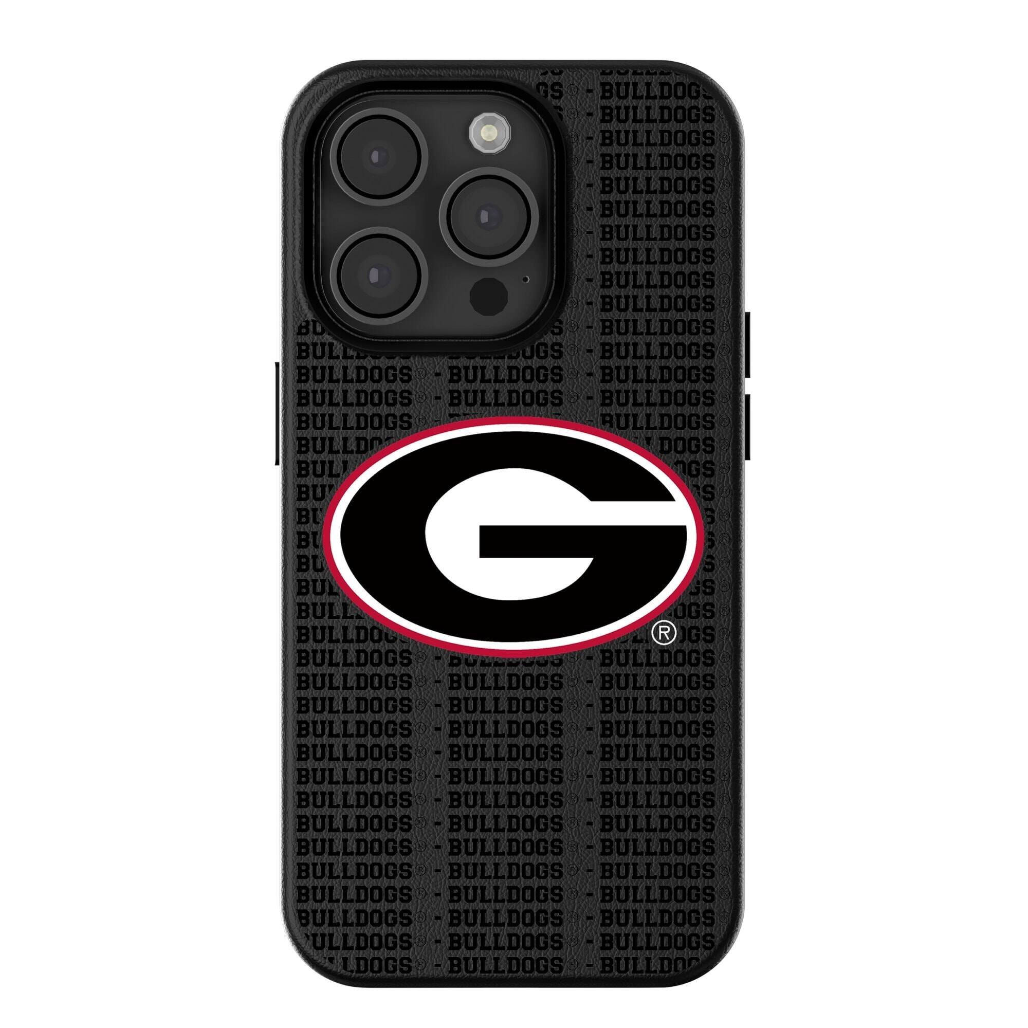 Keyscaper - NCAA - Georgia Bulldogs Primary Logo iPhone Magnetic Bump Case - 15 Pro - Black price history on PriceWatchPro
