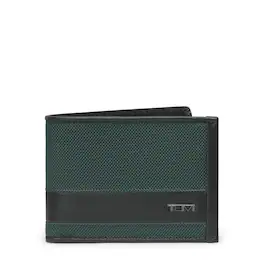 TUMI - Alpha Double Billfold Wallet - Deep Pine