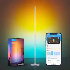 10:07 A 4 Govee H6076_6O6A Govee Govee RGBICW Floor Lamp Basic canars 1 Cut Las TW . rghorees 100% MU J MAUU Co ScAna cry Charge - nusroniosn - -. nanaendn - schanes ddn g Setect . - T - - %
Govee RGBICW
Floor Lamp Basic
Effects Lab
Timer
Brightness 100%
Modes
Music
Color
Scene
DIY
Change to customized color
Recommended color schemes
Gradient
Segmented light
100%