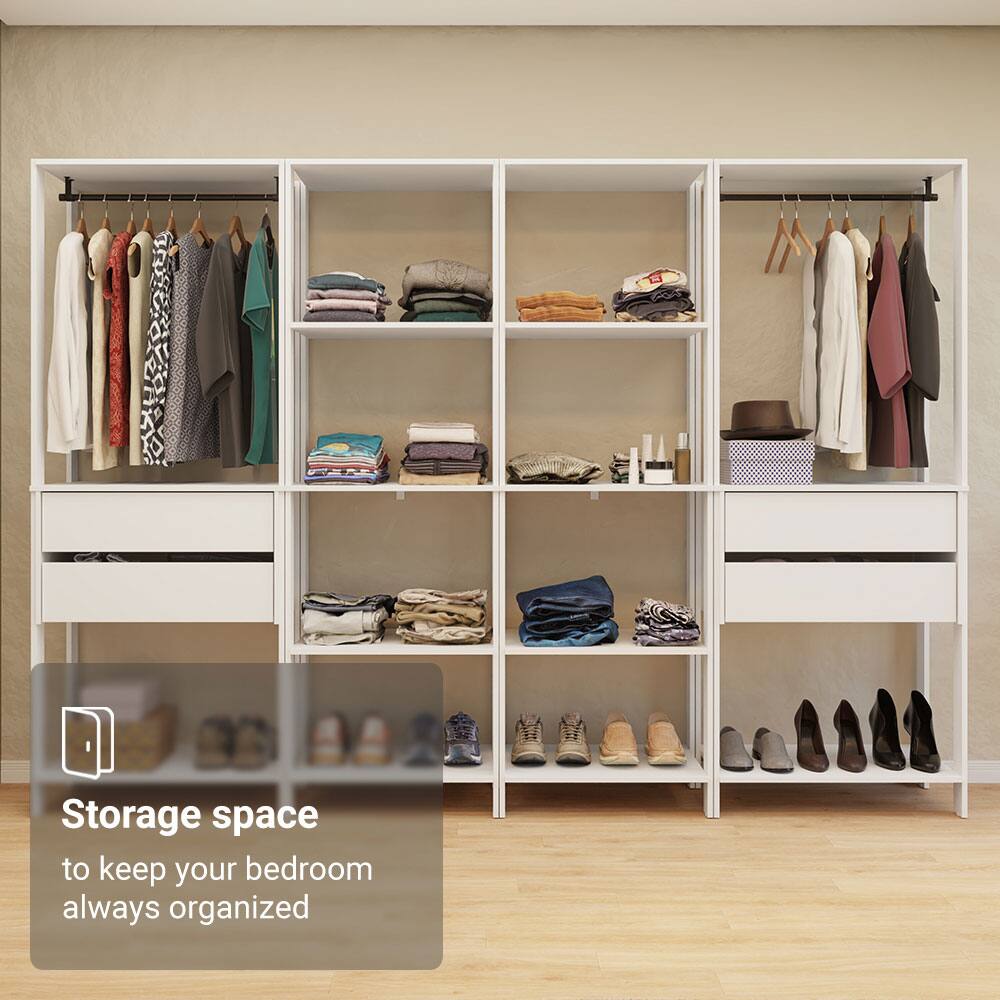 Storage space to keep your bedroom always organized