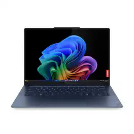 Lenovo - Yoga Slim 7 14.5" 3K OLED Touchsreen Laptop,Snapdragon X CPU,16GB RAM,1TB SSD,Backlit Keyboard,Win 11 - Blue