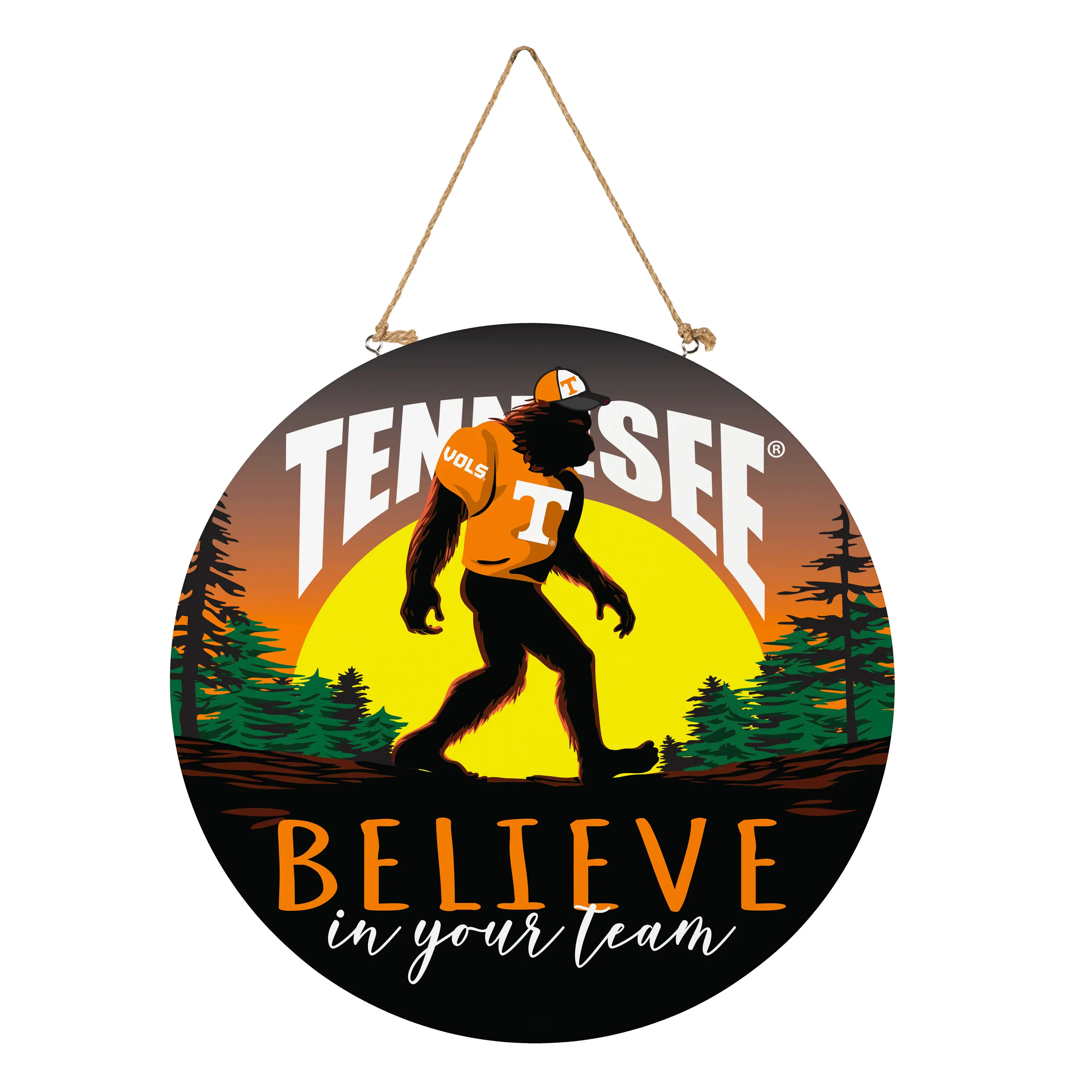 Tennessee  
Believe in your team