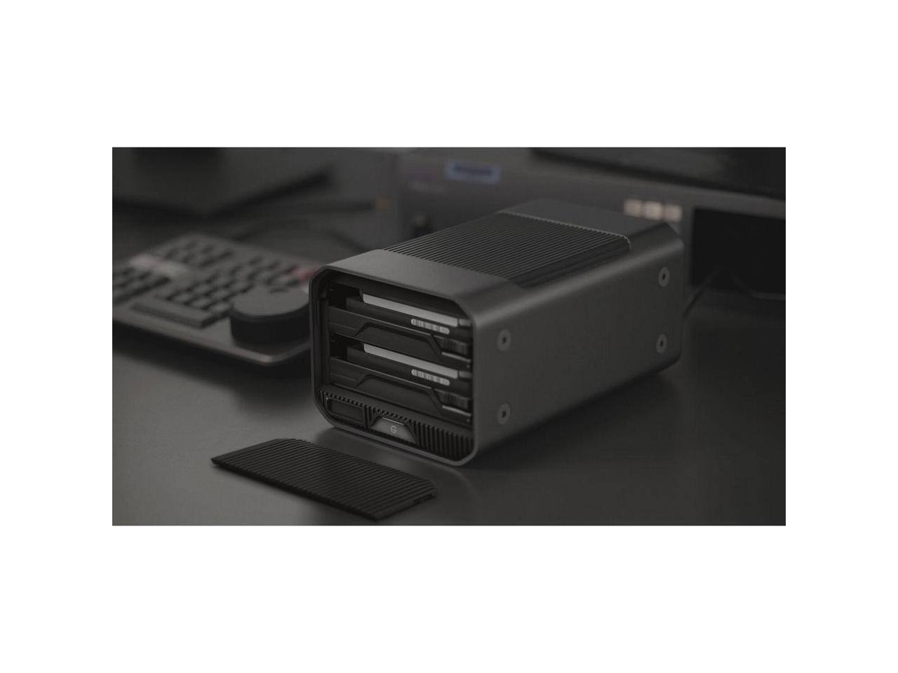 Alt View 4. Western Digital - WD SanDisk 24TB G-RAID PROJECT 2 External Desktop Hard Drive #SDPHK2H-024T-NBAAD.