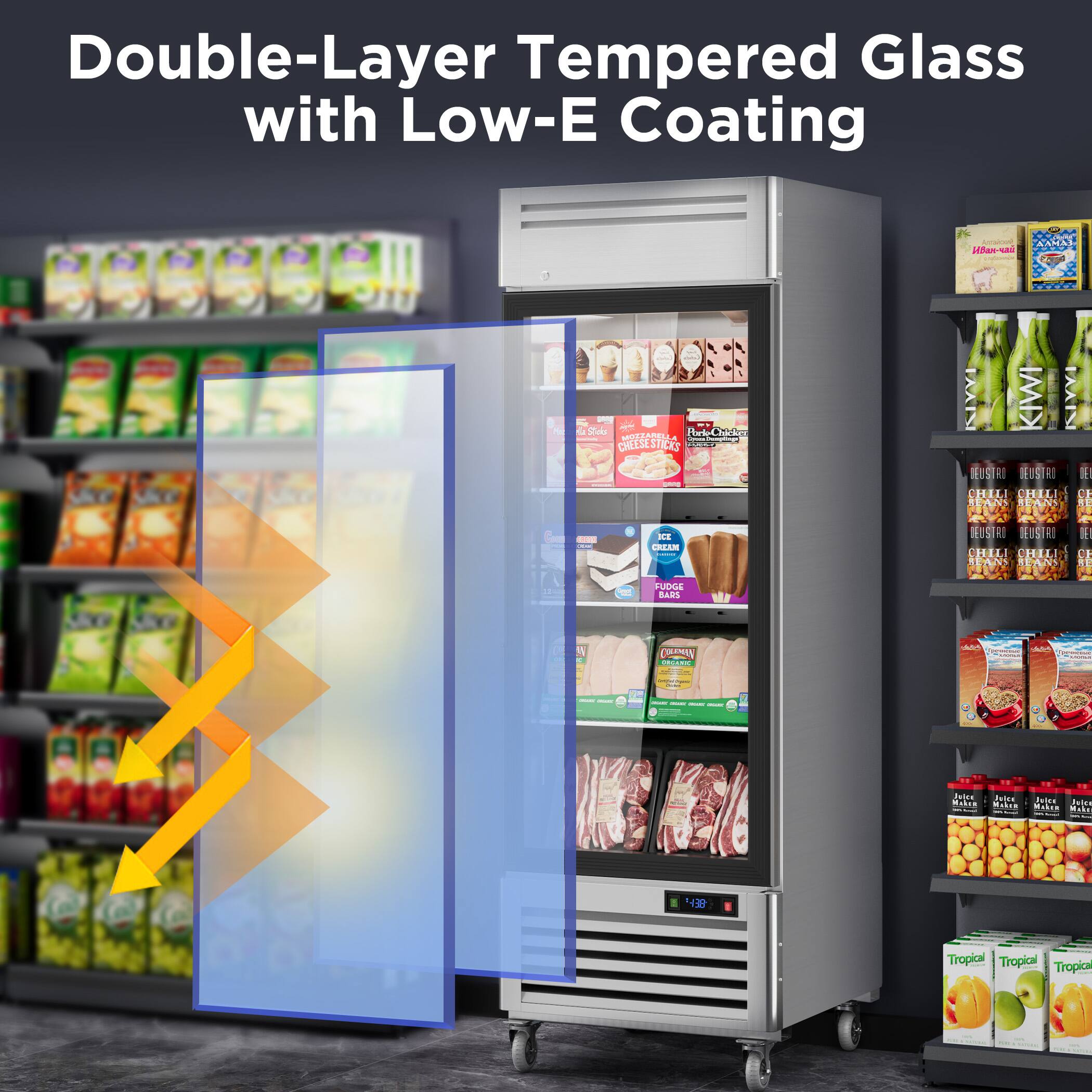 Double-Layer Tempered Glass with Low-E Coating