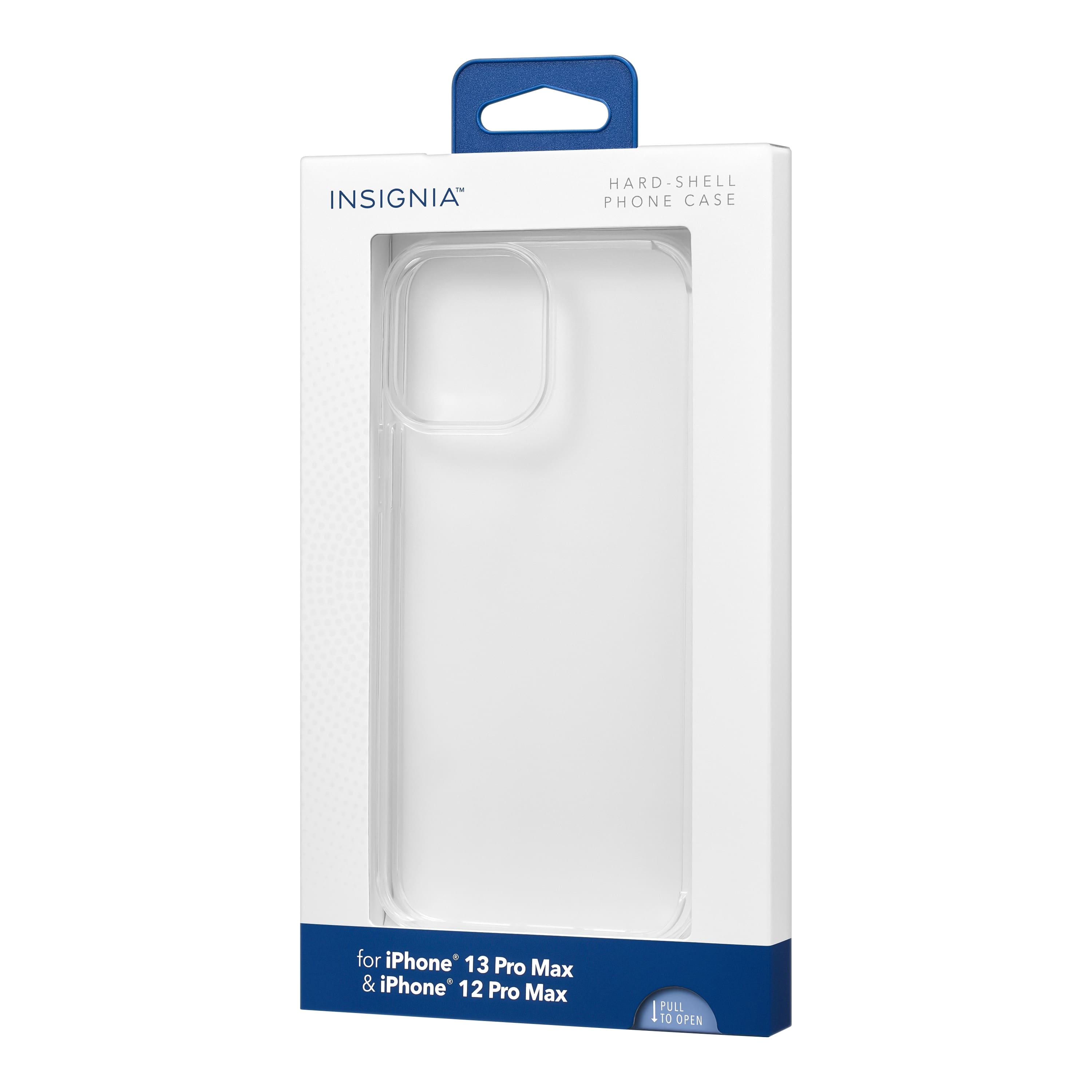 INSIGNIA HARD-SHELL PHONE CASE
for iPhone 13 Pro Max & iPhone 12 Pro Max
PULL TO OPEN