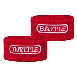 Battle Sports - Thick Arm Band, 2 Pack - Red with White Logo