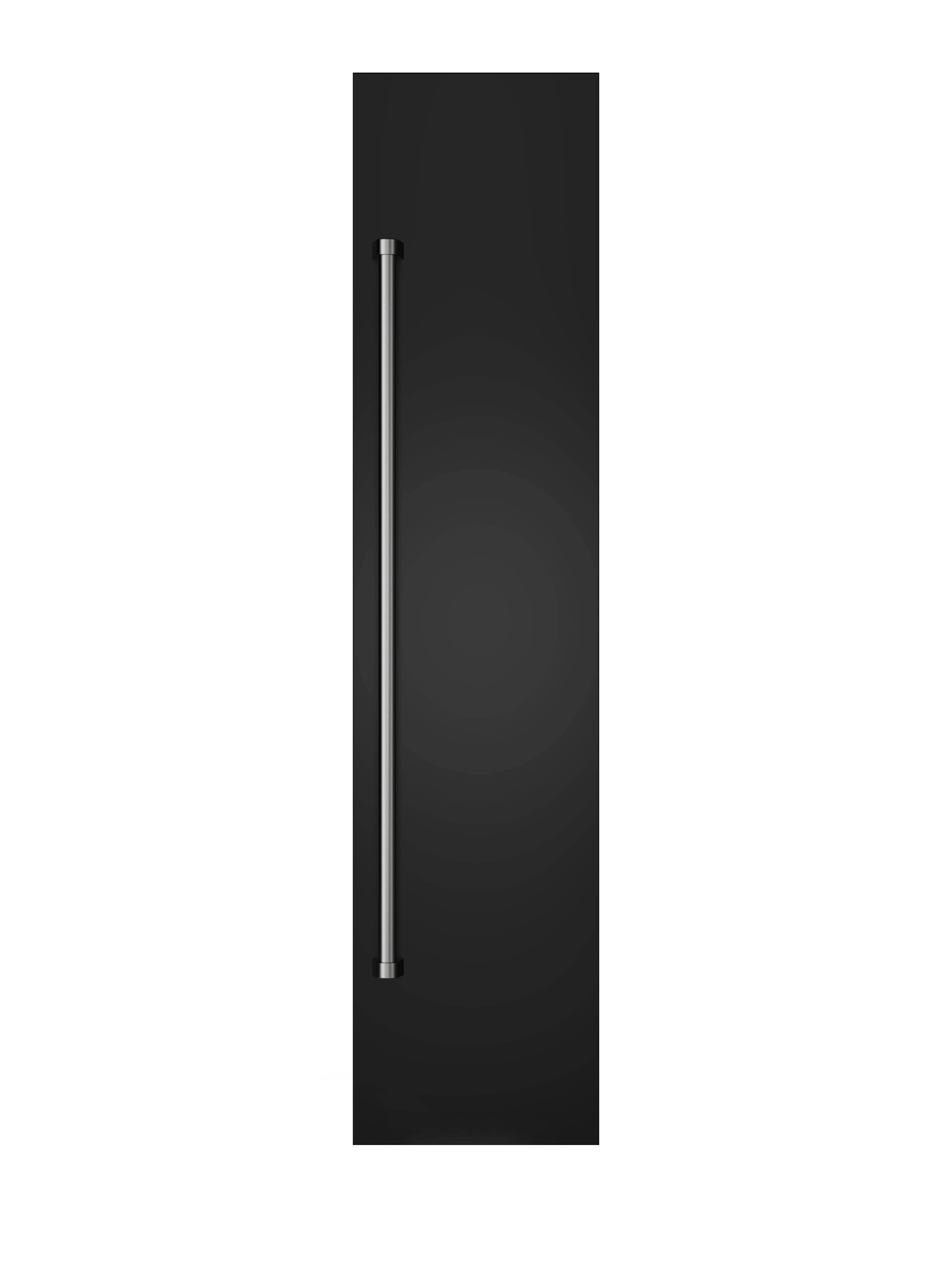 Alt View 1. Viking - 18"W Column Door Panel w/Pro-style handle - Onyx.