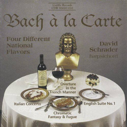 David Schrader - Bach a la Carte: Italian Cto / English Suite 1   - COMPACT DISCS [CD] price history on PriceWatchPro