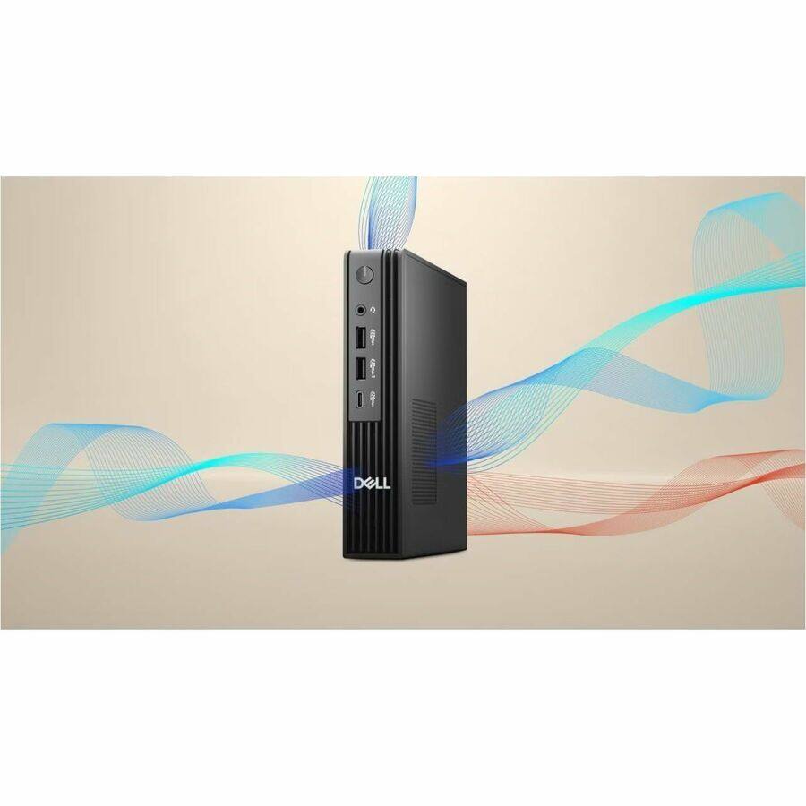 Alt View 8. Dell - Dell Pro QBM1250 Desktop Computer - Intel Core Ultra 7 265 - vPro Technology - 16 GB - 256 GB SSD - Micro PC - Intel - Unknown.