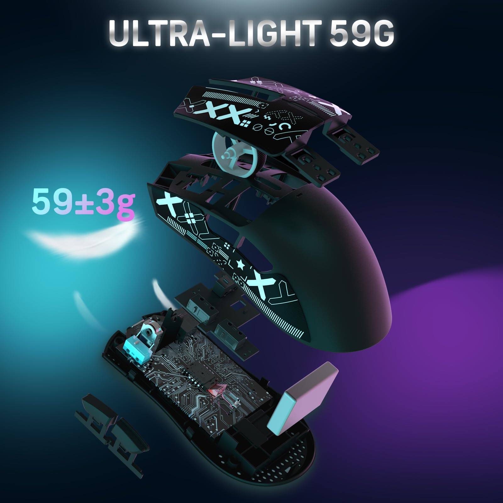 ULTRA-LIGHT 59G

59±3g