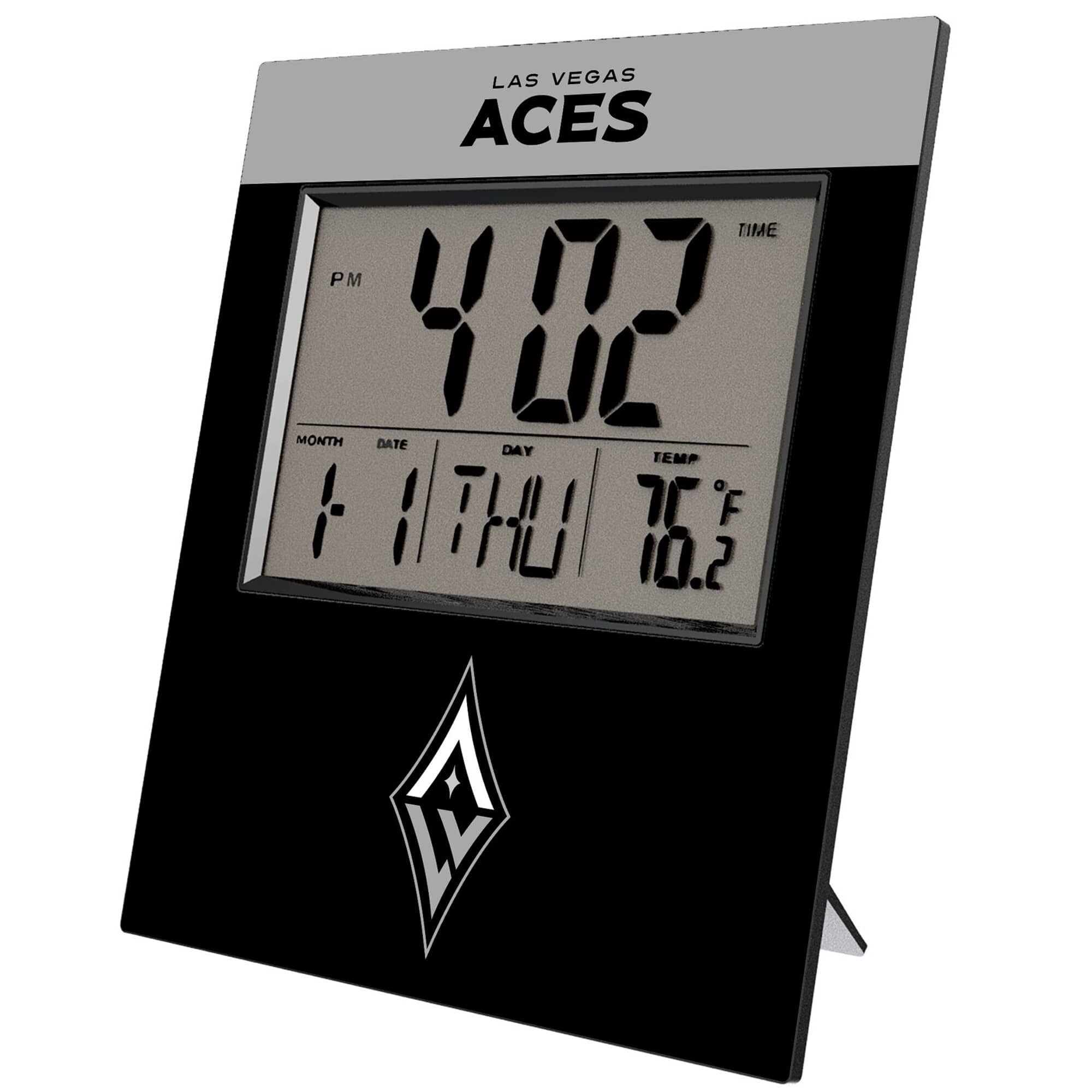 LAS VEGAS ACES

TIME: 4:02 PM

MONTH: 1
DATE: 11
DAY: THU
TEMP: 76°F

10.2