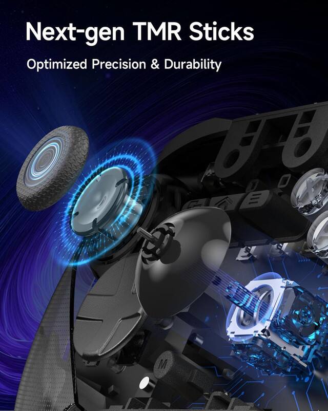 Next-gen TMR Sticks  
Optimized Precision & Durability