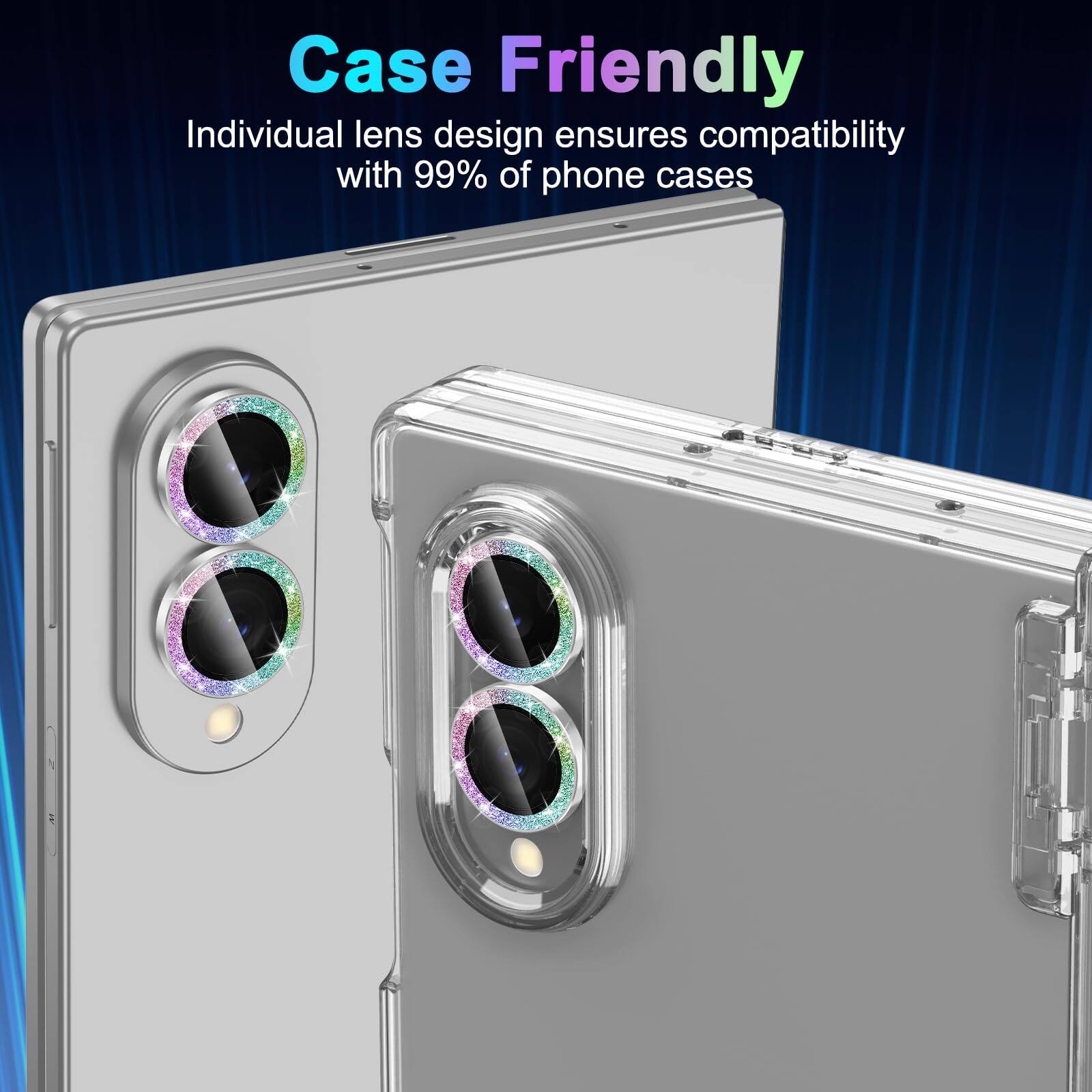 Case Friendly

Individual lens design ensures compatibility with 99% of phone cases