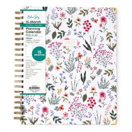 Blue Sky - 2027 15-Month Weekly & Monthly Planner, 8.5"x11", Londonberry