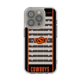 Keyscaper - NCAA - Oklahoma State Cowboys Clear Field iPhone Case - 15 - Multicolor