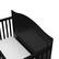 Left. Graco - Paris 4-in-1 Convertible Crib - Black.