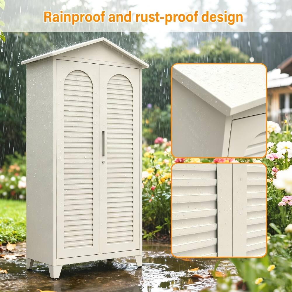 Rainproof and rust-proof design