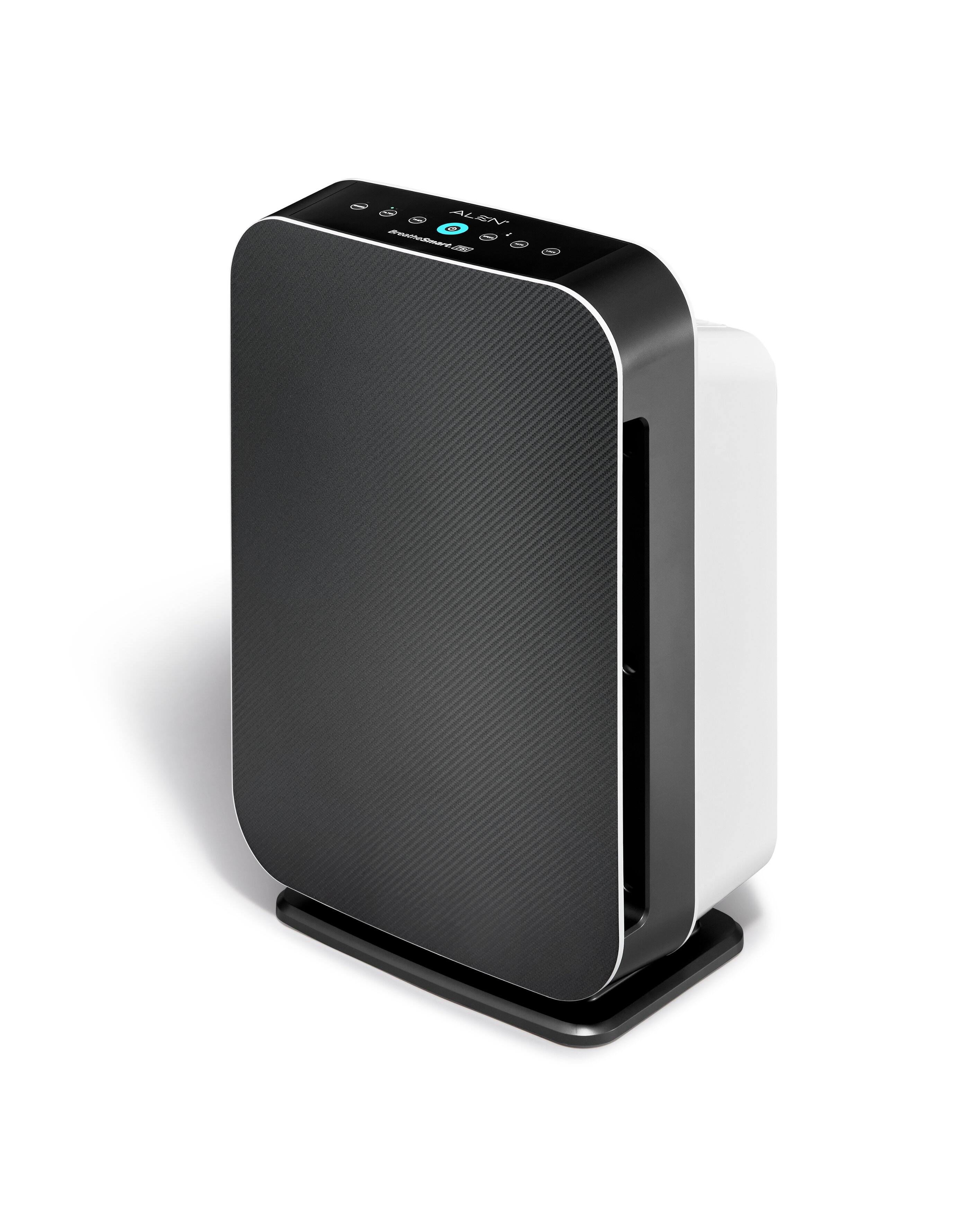 Angle. Alen - BreatheSmart 75i 1300 SqFt Air Purifier with Pure HEPA Filter for Allergens, Dust & Mold - Graphite.