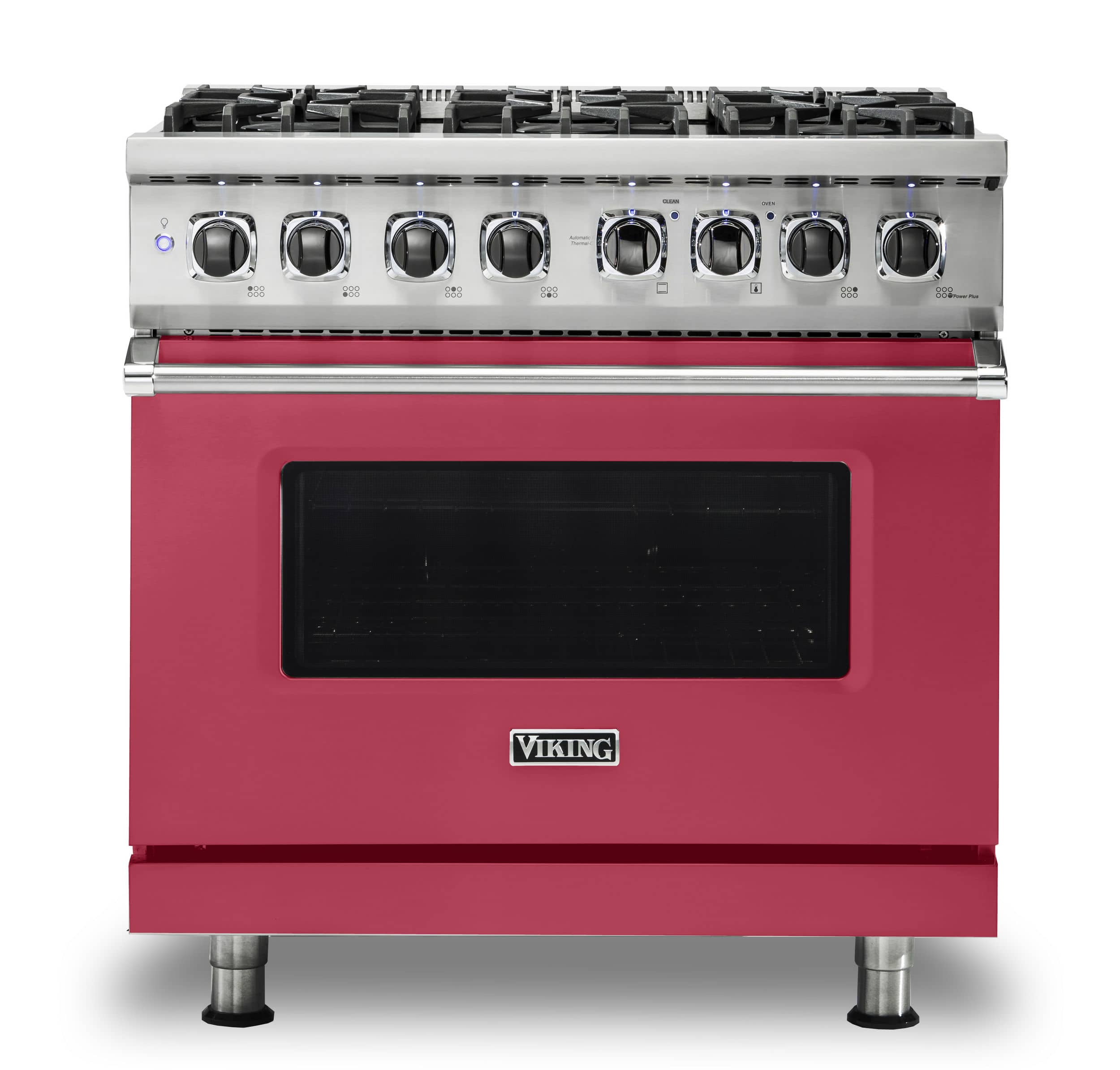 Viking - 36-Inch Dual Fuel Freestanding Range - Valentine - Front_Zoom