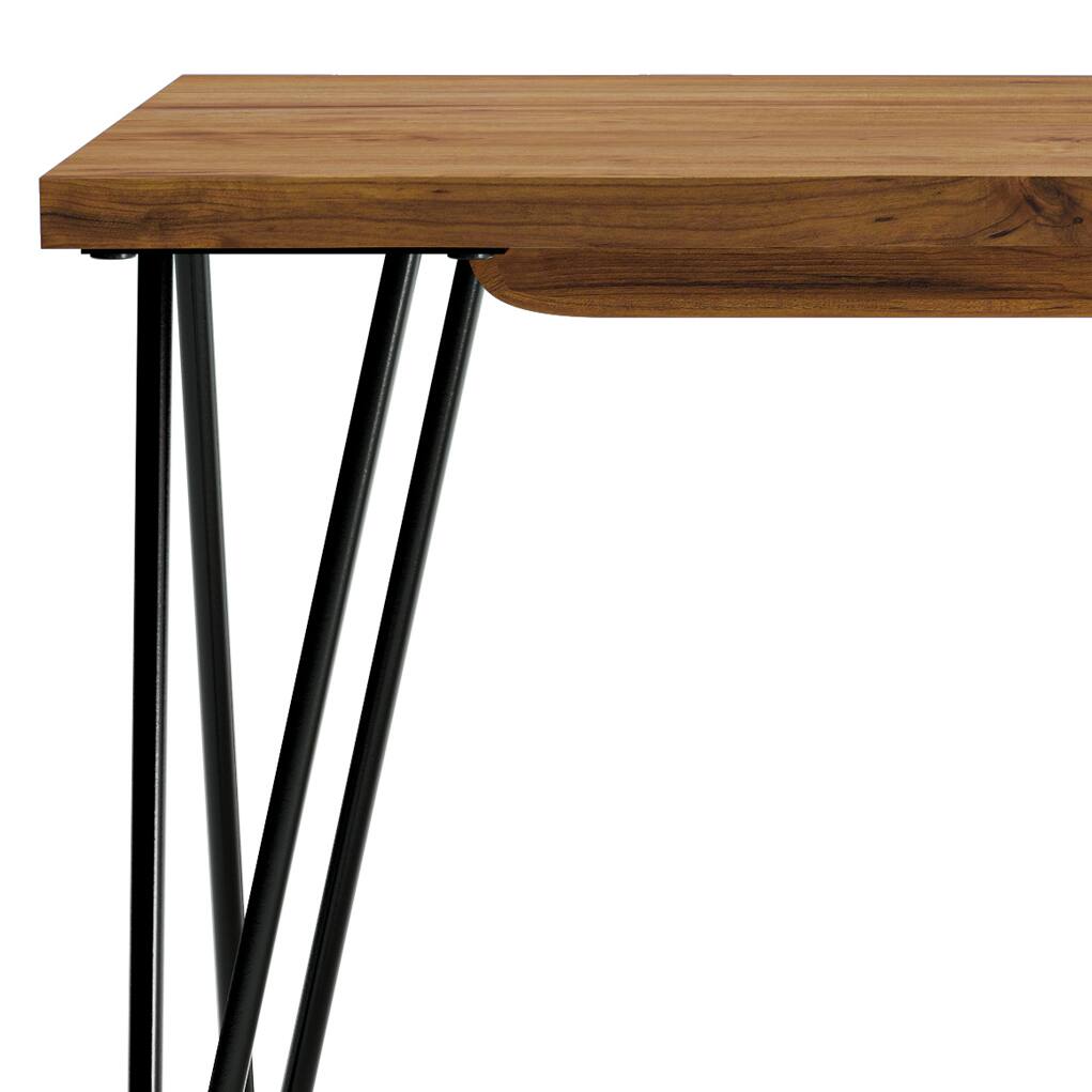 Alt View 6. Simpli Home - Colton SOLID MANGO WOOD 42 inch Wide Industrial Contemporary Bench in Natural - Natural.