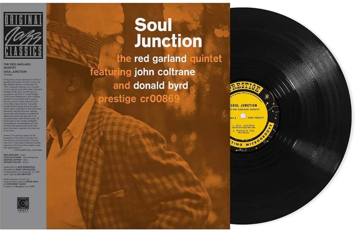 Red Garland - Soul Junction (Original Jazz Classics Series)   - VINYL LP price history on PriceWatchPro